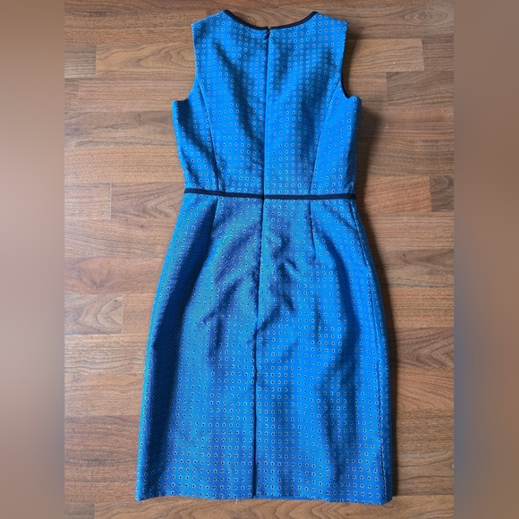 Elegant J. Crew Blue Sleeveless Dress - Picture 5 of 5